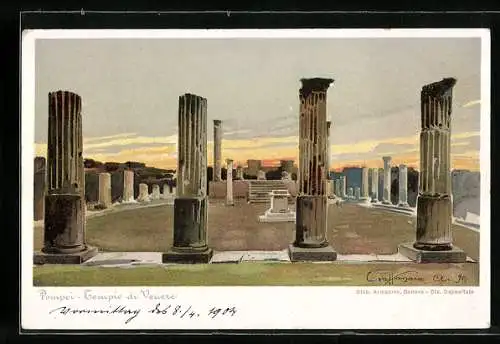AK Pompei, Tempio di Venere