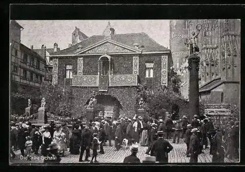 AK Nürnberg, Die alte Schau auf dem Deutschen Sängerbundesfest 1912