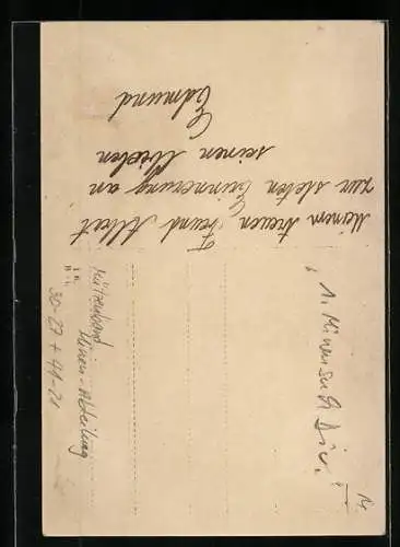 Foto-AK Matrose in Uniform, Mützenband Minen-Abteilung