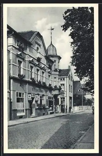 AK Werl, Hotel-Restaurant, Konditorei und Café H. Lohagen