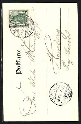 AK Werl, Gasthof und Conditorei W. Köchling