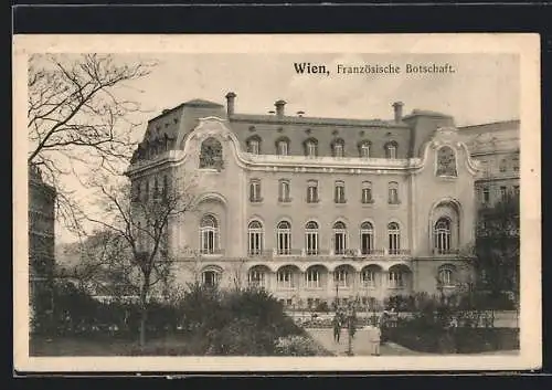 AK Wien, Französische Botschaft