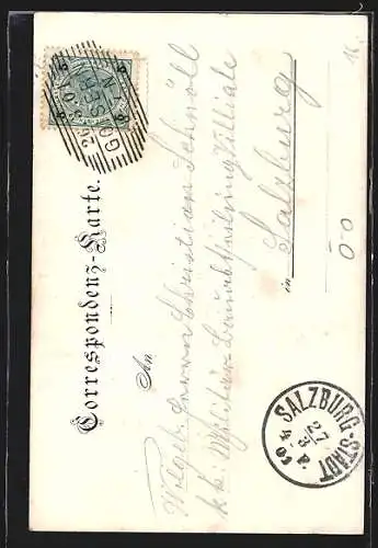 AK Bad Goisern, Oberweissenbach, Gast- und Cafe-Restaurant Leopold Schilcher, Schwarzenbachklause