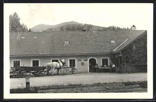 AK Rohrbach a. d. Gölsen, Das Gasthaus Haxenmühle, Inh. D. P. Vonwald