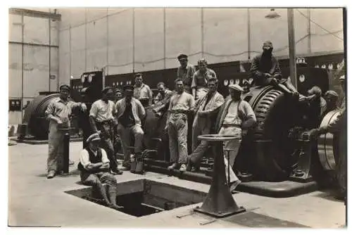 20 Fotografien unbekannter Fotograf, Ansicht Namibia, Elisabethbucht, Diamantenmine, Bergwerk, Bergbau, Bergleute