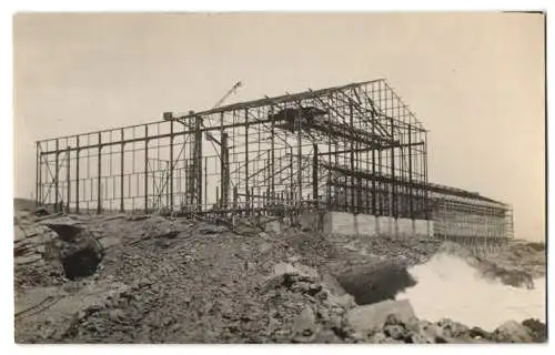 20 Fotografien unbekannter Fotograf, Ansicht Namibia, Elisabethbucht, Diamantenmine, Bergwerk, Bergbau, Bergleute