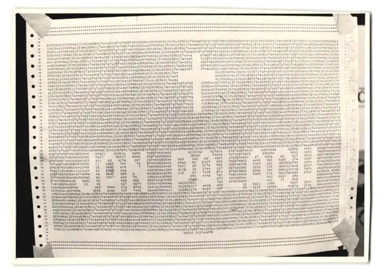 10 Fotografien unbekannter Fotograf, Ansicht Prag, Praha, Prager Frühling - Prazské jaro, Demonstrationen, Demonstranten 8