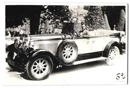 8 Fotografien Ansicht Zwickau, Horch Auto Werk, Luxus Cabriolet, Detail's Cockpit, Lenkung, Kühlerfigur, Fahrgestell u.a