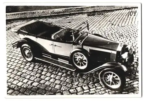 8 Fotografien Ansicht Zwickau, Horch Auto Werk, Luxus Cabrio Detail Ansichten Motor, Achsschenkel, Fahrgestell m. Rahmen