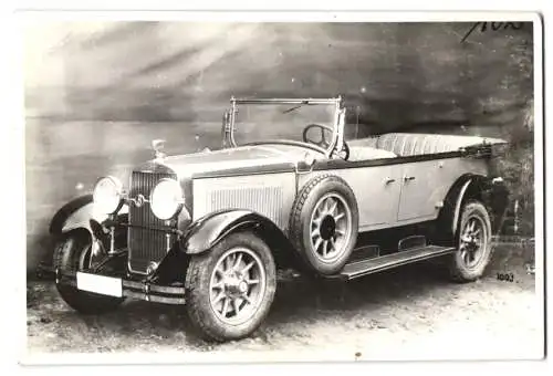 8 Fotografien Ansicht Zwickau, Horch Auto Werk, Luxus Cabrio Detail's Achsantrieb & Aufhängung, Motor, Fahrgestell u.a.