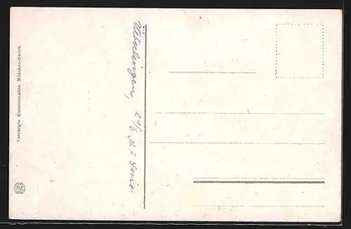 AK Ueberlingen / Bodensee, Teilansicht mit Uferpartie