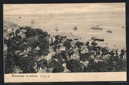 AK Blankenese bei Hamburg, Teilansicht