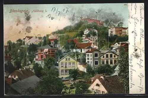 AK Hamburg-Blankenese, Süllberg-Etablissement