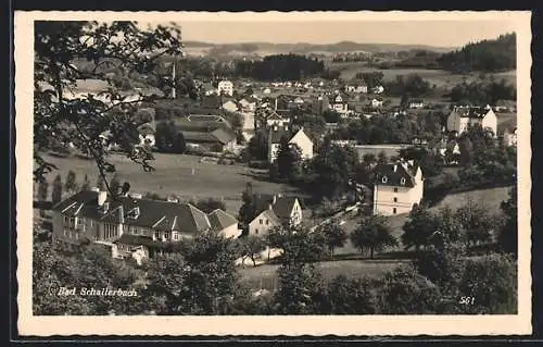 AK Bad Schallerbach, Ortsansicht aus der Vogelschau