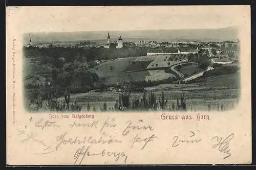 AK Horn, Ortsansicht vom Galgenberg aus