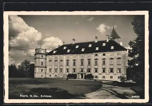 AK Horn /N.-Oe., Ansicht vom Schloss