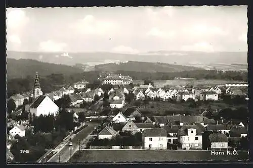 AK Horn /N.Ö., Blick auf Ort und Kirche