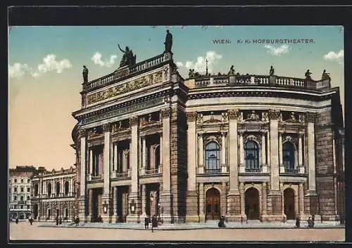 AK Wien, Burgtheater, K. K. Hofburgtheater