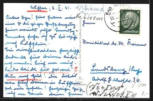 AK Bad-Aussee, Ortsansicht mit Kirche