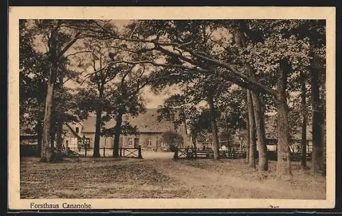 AK Cananohe, Ansicht vom Gasthaus Forsthaus