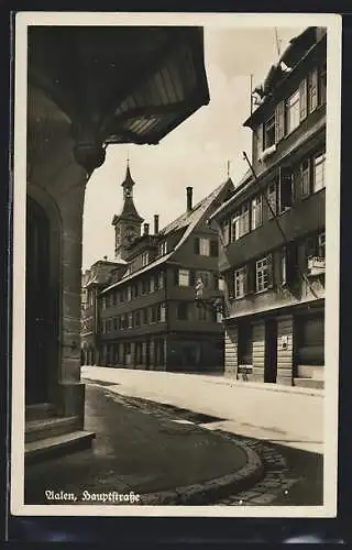 AK Aalen, Gebäudepartie in der Hauptstrasse