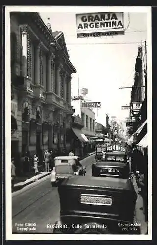 AK Rosario, Calle Sarmiento, Granja Argentina