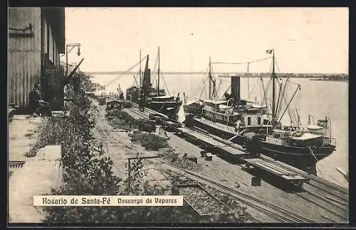 AK Rosario de Santa-Fé, Descarga de Vapores
