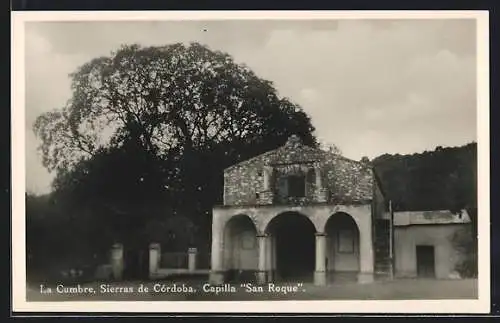 AK La Cumbre, Sierras de Córdoba, Capilla San Roque
