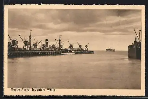 AK Ingeniero White, Muelle Acero