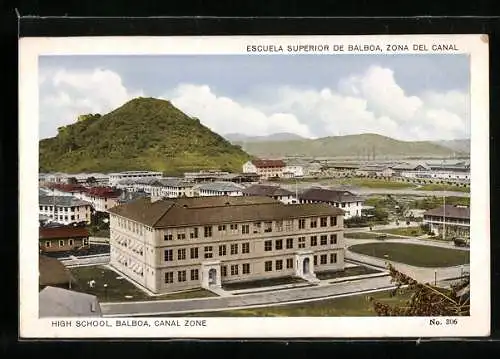 AK Balboa /Zona del Canal, Escuela Superior