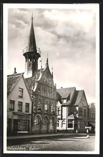 AK Burgsteinfurt, Partie am Rathaus