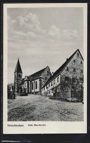 AK Unterkochen, Die Katholische Pfarrkirche