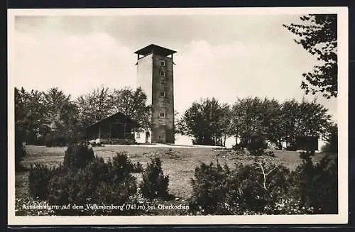 AK Oberkochen, Aussichtsturm auf dem Volkmarsberg
