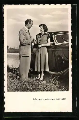 AK Lebe wohl, und vergiss mich nicht, Paar mit BMW
