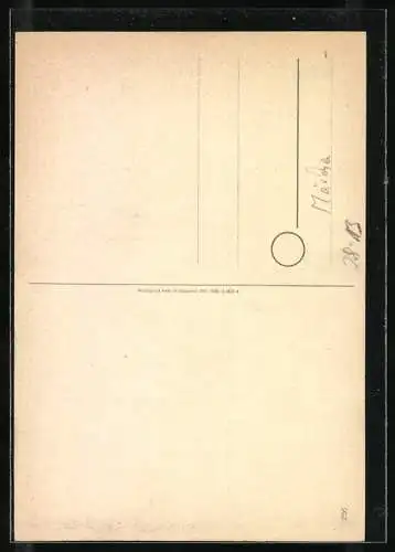 Künstler-AK Dornröschen und der Prinz