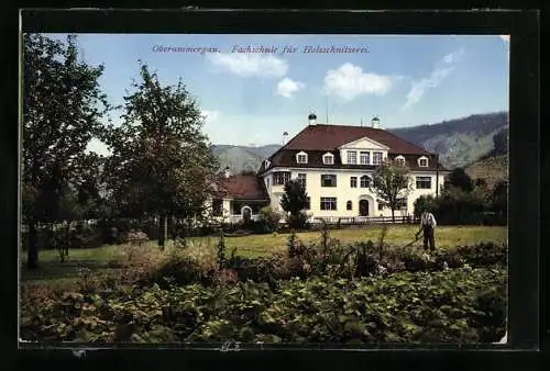 AK Oberammergau, Fachschule für Holzschnitzerei