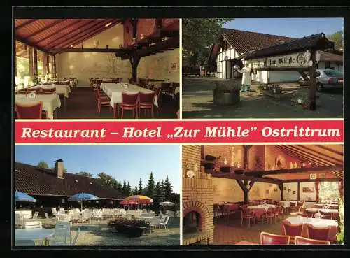 AK Ostrittrum /Dötlingen, Restaurant-Hotel Zur Mühle, Bes. Fam. Krzefski