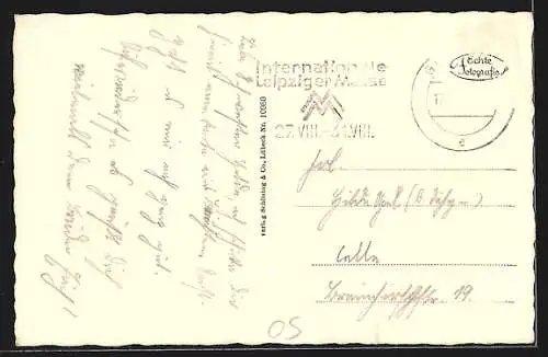 AK Beuthen, Bahnhofstrasse u. Bahnhof, Platz, Förderturm Kaiser Wilhelm-Schacht Hohenzollerngrube