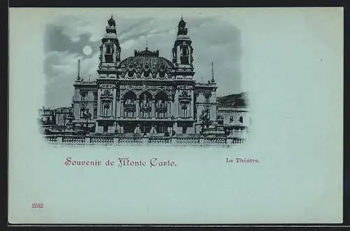 Mondschein-AK Monte Carlo, Le Théâtre