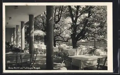 AK Tulbing, Berg Hotel am Tulbinger Kogel, Terrasse
