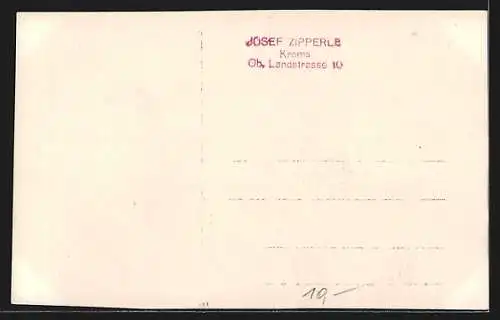 AK Weissenkirchen, Ortspartie mit Kirche