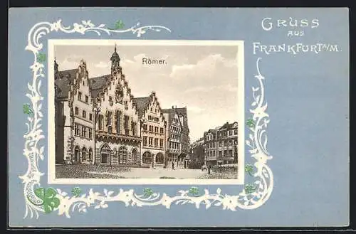 AK Alt-Frankfurt, Partie am Römer