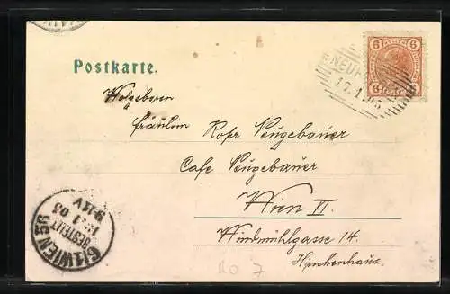 AK Altenfelden /Ob.-Öst., Ortsansicht mit Kirche und Geschäft