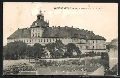 AK Weissenfels a. S., Blick zum Schloss