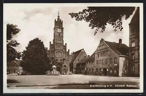 AK Brandenburg a. H., Altstädtisches Rathaus