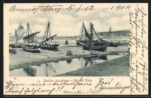 AK Mar del Plata, Lanchas pescadoras