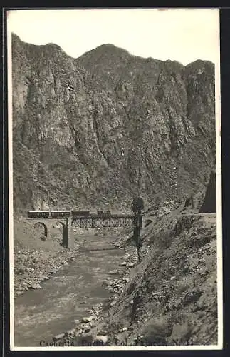 AK Cacheuta, Puente Colgante