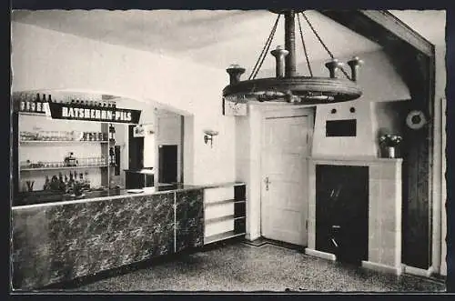 AK Weihe /Lüllau über Buchholz, Ferienheim des Vereins geb. Hamburger e. V., Innenansicht