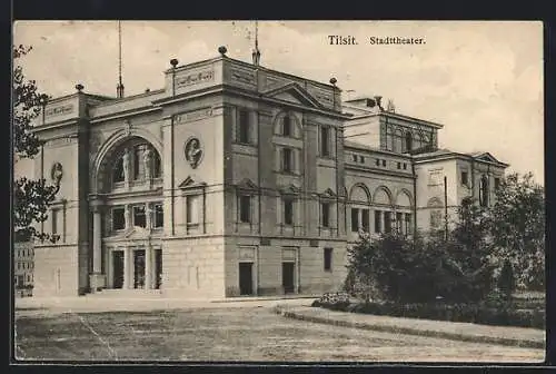 AK Tilsit, Partie am Stadttheater
