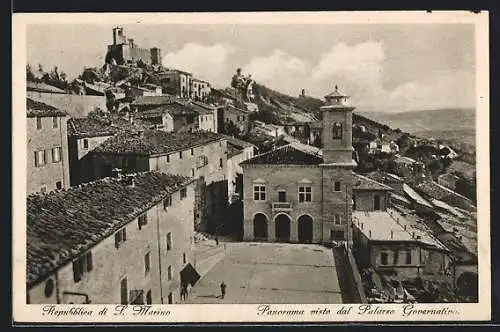 AK S. Marino, Panorama visto dal Palazzo del Governatore